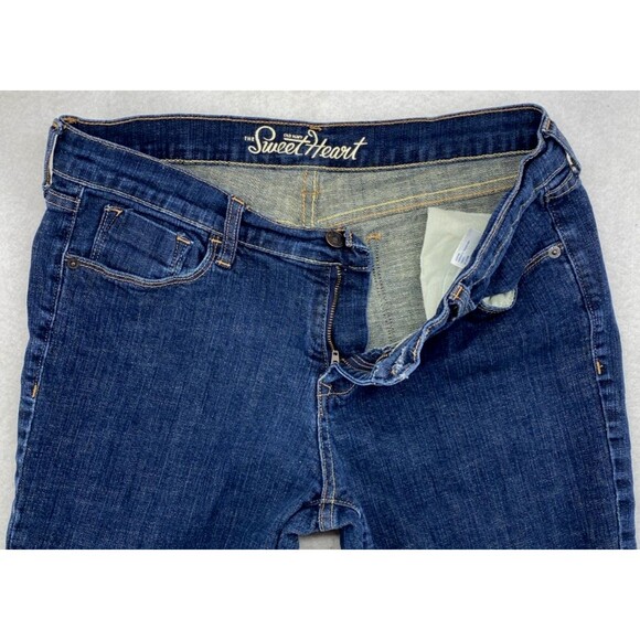 Old Navy The Sweetheart Jeans Women's 12L Dark Wash Straight Leg Denim - Picture 3 of 11